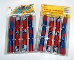 Feistel - Weco - 4er Knallbonbon Blister rot blau